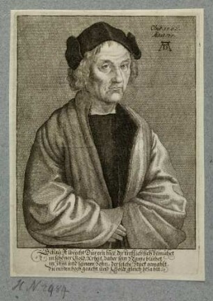 Bildnis des Albrecht Dürer d.Ä.