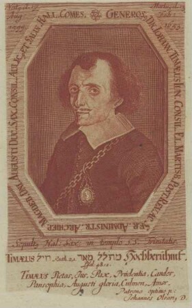 Bildnis des Johannes Timaeus