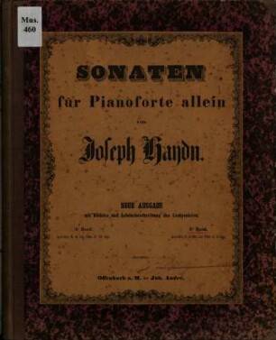 Sonaten für Pianoforte allein, 2