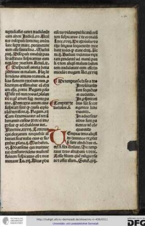 Temptat deus aliquando domines ut probersi (!) sunt obedientes ei...