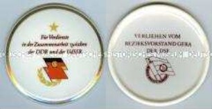 Ehrengabe des DSF-Bezirksvorstandes Gera