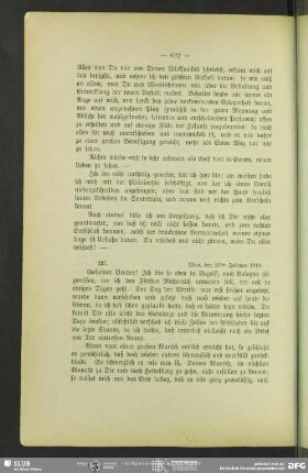 Friedrich von Schlegel an August Wilhelm von Schlegel, Wien, 25.02.1819