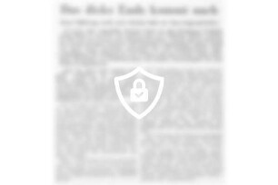 Das dicke Ende kommt nach