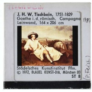 Tischbein, Goethe in der römischen Campagna
