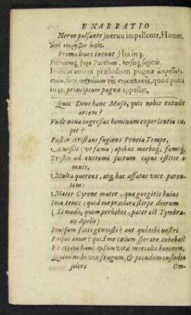 Quis Deus hanc Musae, quis nobis extudit artem ...