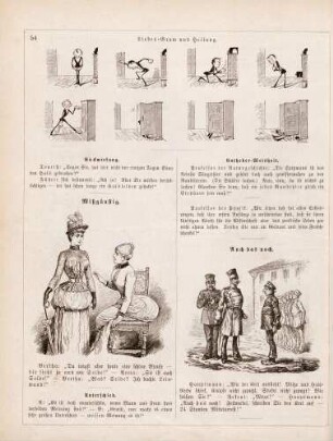 "Liebes-Gram und Heilung" "Mißgünstig" "Auch das noch"