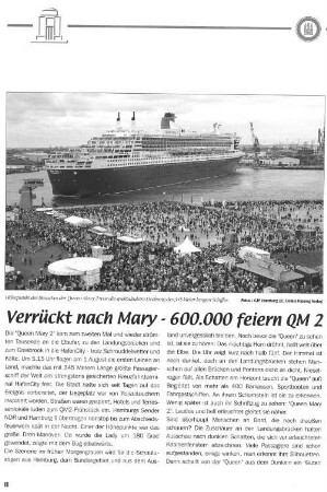 Verrückt nach Mary - 600.000 feiern QM 2