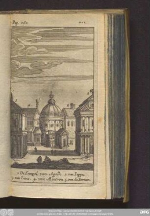 [Von den Tempel Apollinis, Jovis, Junonis, Minervae und Fortunae.]