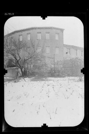 Jessen (Elster). Schloß (18. Jh., Umbau 19. Jh.). Teilansicht