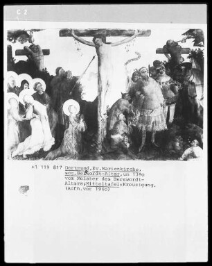 Berswordt-Altar — Kreuzigung