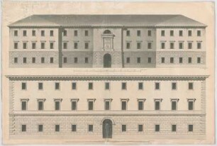 Fischer, Carl von; München; Krankenhaus vor dem Sendlinger Tor - Aufrisse