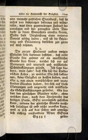 1209-1219, Die zweyte Hindernis unserer ewigen Seligkeit solle ...