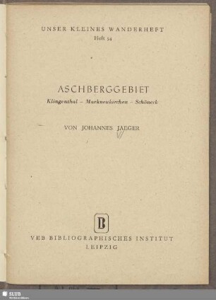 Aschberggebiet : Klingenthal, Markneukirchen, Schöneck