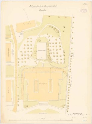 Hauptgebäude der Christian-Albrechts-Universität Kiel Erweiterung: Lageplan 1:250