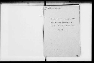 Vorschlagslisten für die Wahl der Kreisabgeordneten am 14. November 1948, hier: Landkreise Bad Säckingen, Stockach, Überlingen, Villingen, Waldshut, Wolfach