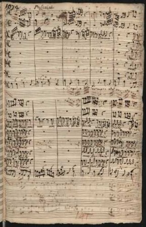 Ecce nunc benedicite; V (5), strings, bc; F-Dur