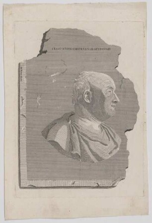 Bildnis des Franc. Xtoph Ambtmann ab Heyd
