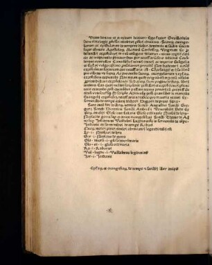 Postilla super epistolas et evangelia