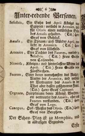 Unter-redende Personen.