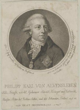 Bildnis des Philipp Karl von Alvensleben