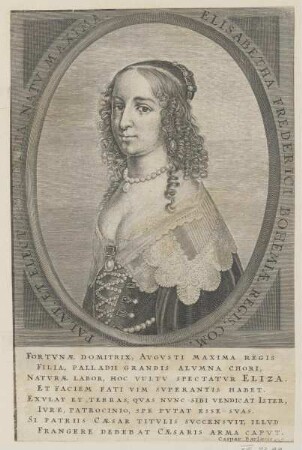 Bildnis der Elizabeth von Böhmen
