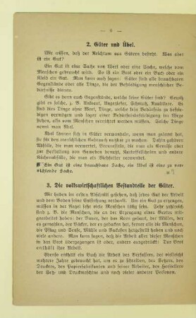 2. Güter und Übel