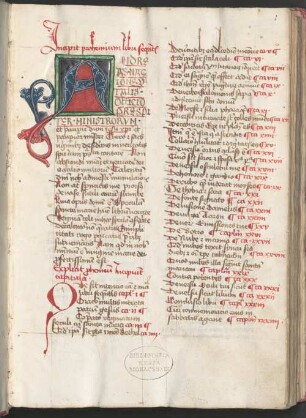 Speculum humanae salvationis, lat.-dt. - BSB Cgm 1126
