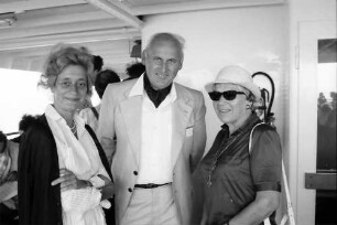 32. Tagung 1982 Physiker; Verabschiedung: Ehepaar Schönbach mit Frau Pragher