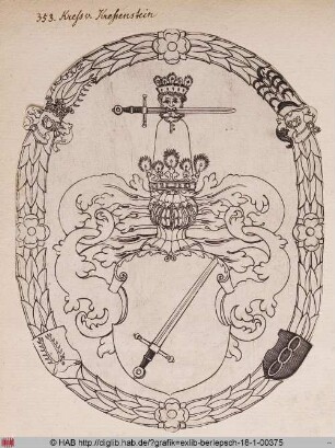 Wappen der Familie Kress von Kressenstein