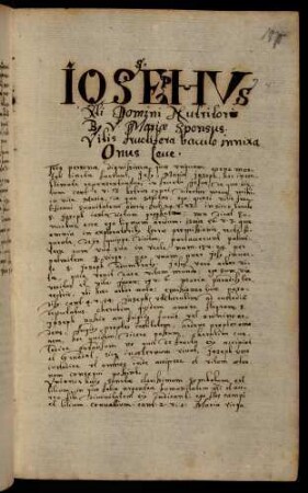 170r-171v, Iosephus XII Domini...