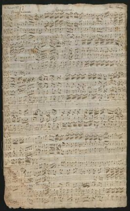 Dein Wort ist meines Herzens Trost; V (4), orch; A-Dur; TWV 1:217