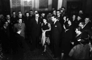 Bukarest: Jenny Jugo: Empfang Jenny Jugos im Hotel