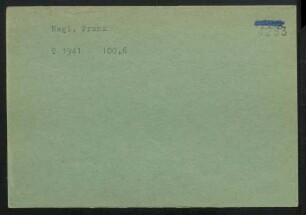 Nagl, Franz