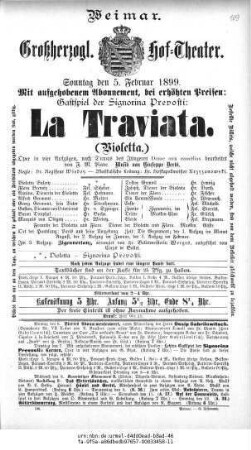 La Traviata (Violetta)