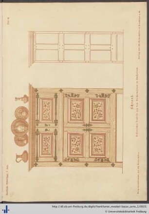 Blatt 85. Schrank.