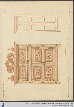 Blatt 85. Schrank.
