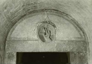 Segnende Hand Gottes