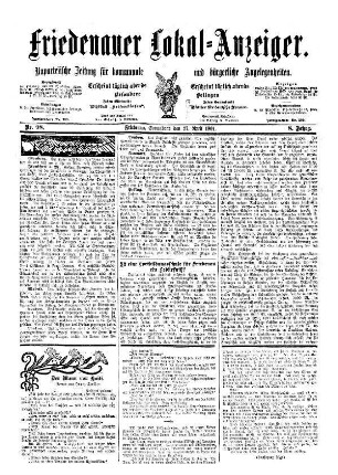 Nr. 98, 27.04.1901