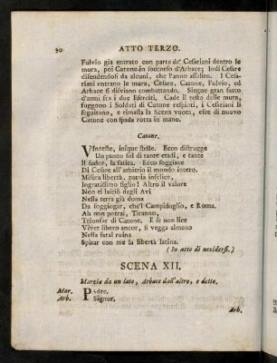 90-99, Scena XII. / Zwölfter Auftritt. - Scena ultima. / Lezter Auftritt.
