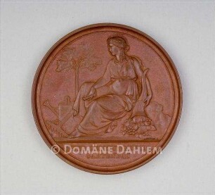 Medaille "Fuer Leistungen im Gartenbau"