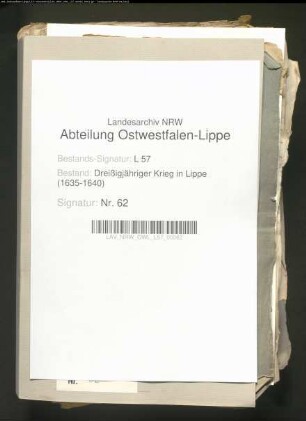 Lippe-Brakische Kriegsdrangsale