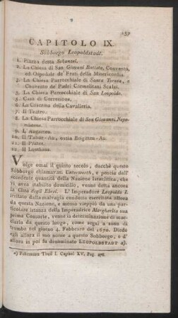 Capitolo IX. Sobborgo Leopoldstadt