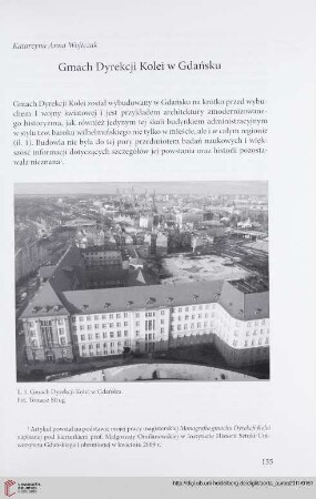 10: Gmach Dyrekcji Kolei w Gdańsku