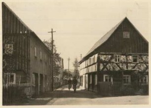 Dorfstraße in Türchau