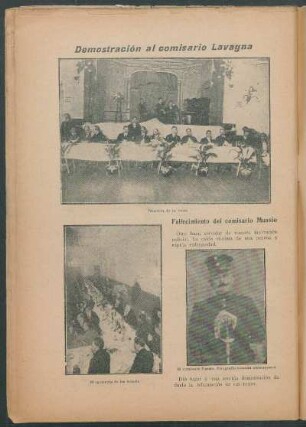 Fallecimiento del comisario Mussio - [Foto]