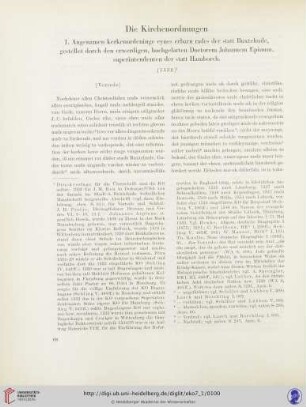 Die Kirchenordnungen