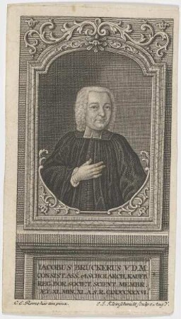 Bildnis des Iacobus Bruckerus