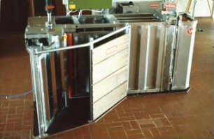 Fotografie: Sauenhaltung, Fütterungstechnik, Abruffütterung, Abrufstation