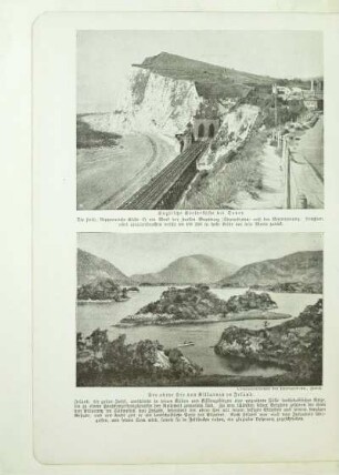 Englische Kreideküste bei Dover