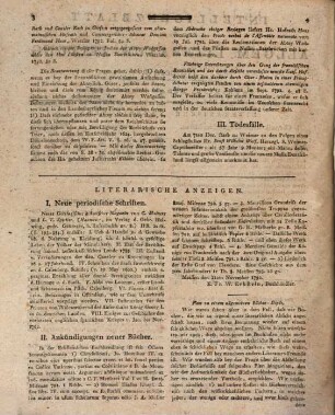 Allgemeine Literatur-Zeitung. Intelligenzblatt der Allg. Literaturzeitung : vom Jahre .... 1793, 1793